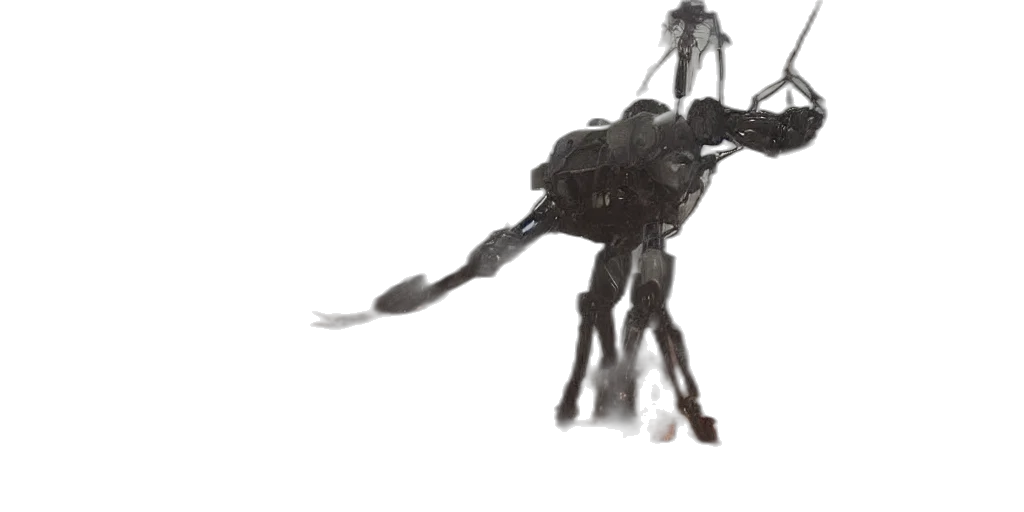 creature, robot, dragon, animal, concept art, fantasy art, 3d render, pixel art transparent PNG cut-out