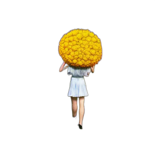 umbrella, flower, dress, hat transparent PNG cut-out