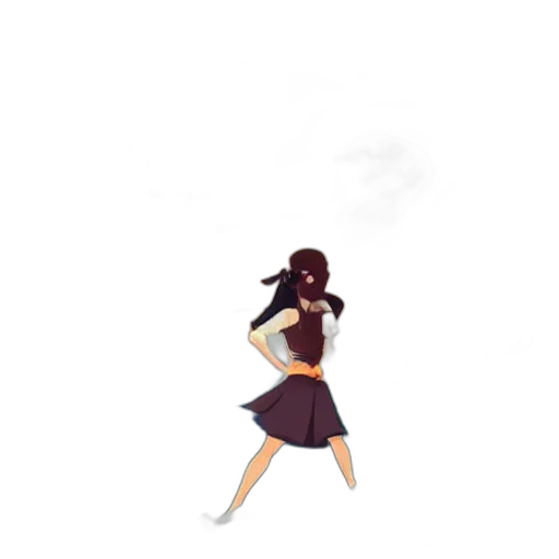 dress, pixel art, concept art, anime transparent PNG cut-out