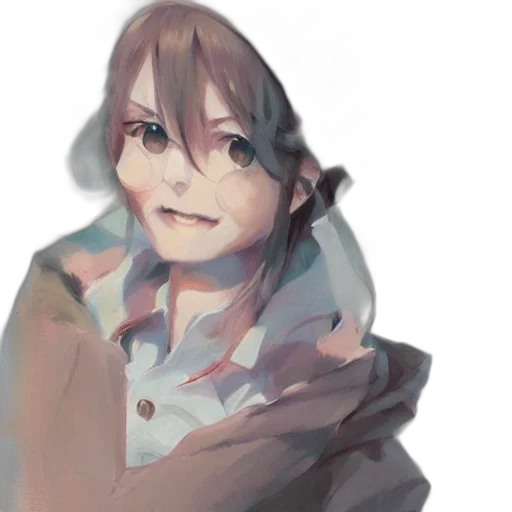 face, jacket, mask, staff transparent PNG cut-out