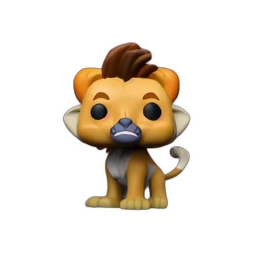 animal, staff, creature, 3d render transparent PNG cut-out