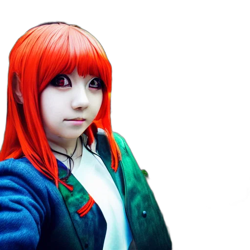 jacket, dragon, creature, staff transparent PNG cut-out