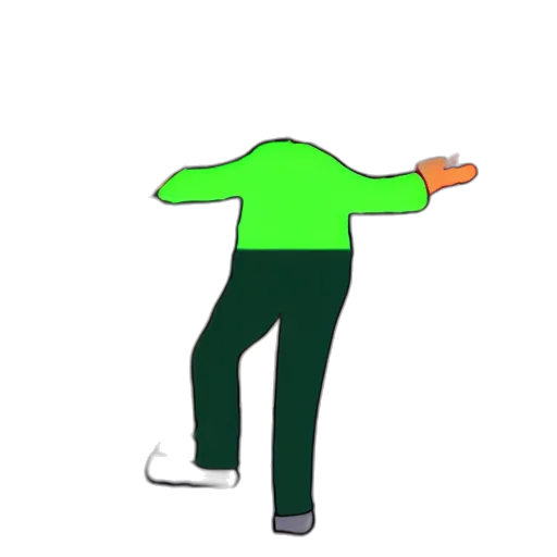 jacket, staff, shoes, hat transparent PNG cut-out