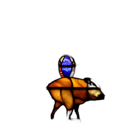 robot, creature, animal, hat transparent PNG cut-out