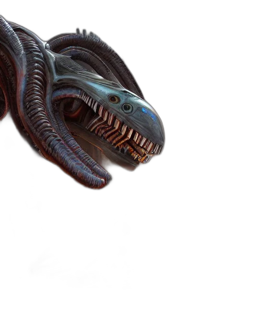 creature, dragon, animal, mask, concept art, 3d render, photorealistic, fantasy art transparent PNG cut-out