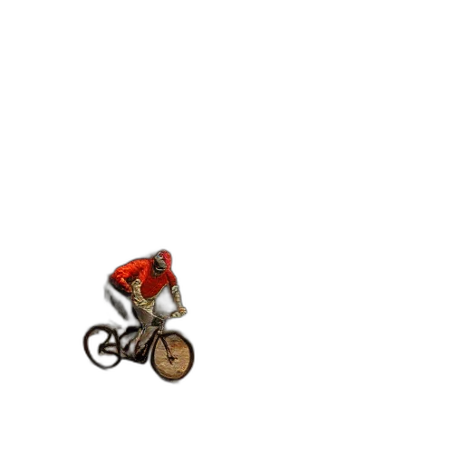 animal, pixel art, concept art, 3d render, stunning, painting, guy, biking transparent PNG cut-out