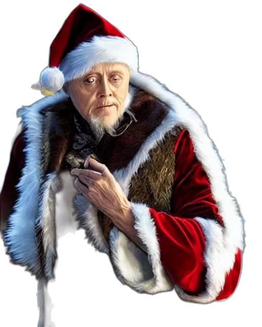 christopher, walken, winter, warlock transparent PNG cut-out