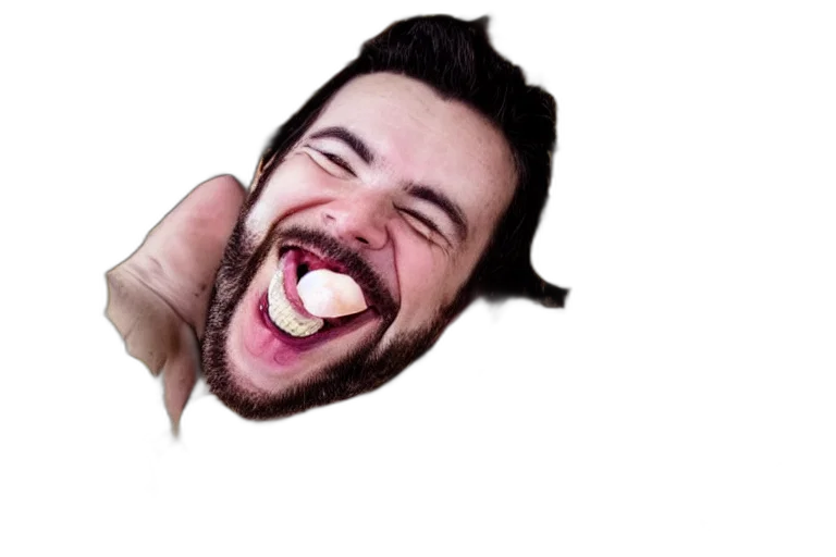 face, staff, weapon, creature transparent PNG cut-out