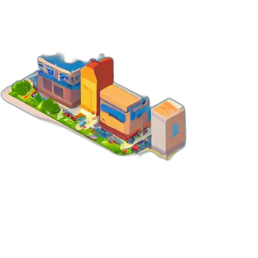 building, furniture, weapon, jewelry, 3d render, pixel art, concept art, photorealistic transparent PNG cut-out
