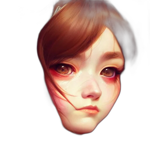 face, mask, creature, robot transparent PNG cut-out