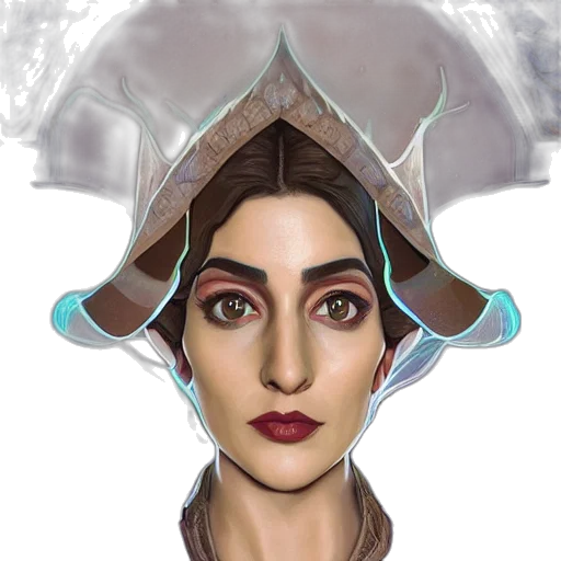 hat, face, mask, staff transparent PNG cut-out