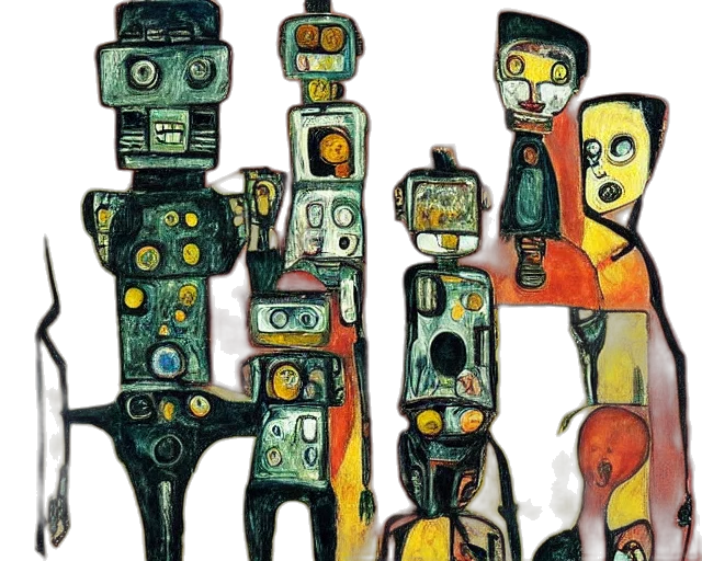 robot, mask, concept art, outer space transparent PNG cut-out