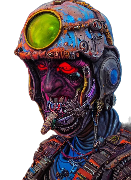 mask, face, robot, staff transparent PNG cut-out
