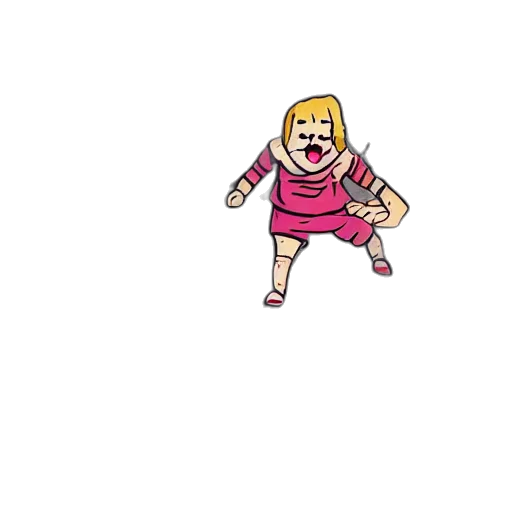 dress, weapon, creature, staff transparent PNG cut-out