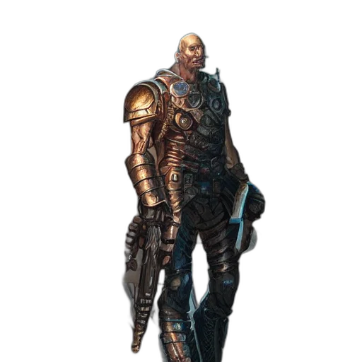 sword, staff, weapon, robot transparent PNG cut-out