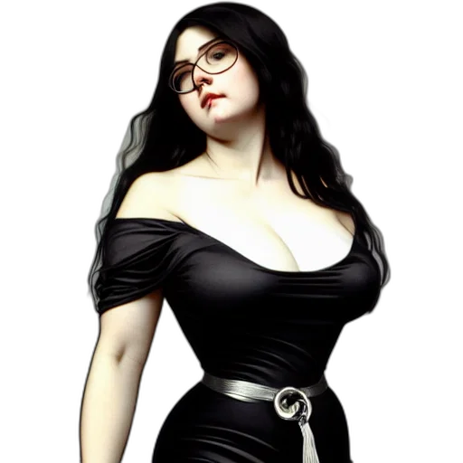 dress, jewelry, concept art, fantasy art transparent PNG cut-out