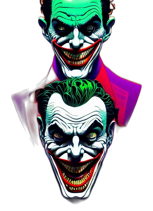 mask, face, comic book art, concept art transparent PNG cut-out