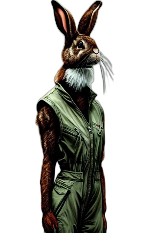 animal, creature, staff, concept art, comic book art, photorealistic, fantasy art, earth tones transparent PNG cut-out