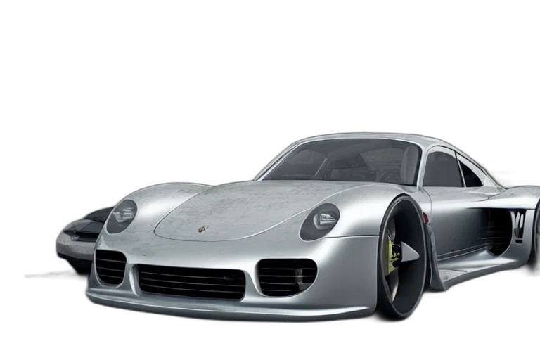 car, 3d render, photorealistic, concept art transparent PNG cut-out