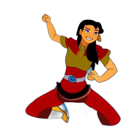 staff, sword, cartoon, concept art, fantasy art, comic book art, katara, destroying transparent PNG cut-out