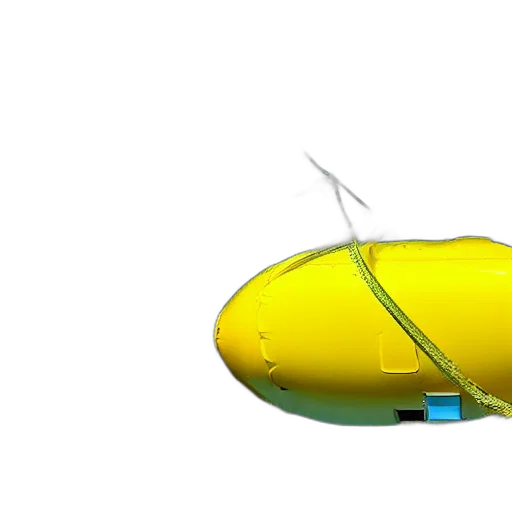 weapon, umbrella, hat, car, 3d render, concept art, photorealistic, yellow transparent PNG cut-out
