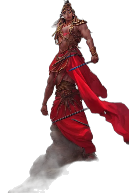 staff, sword, concept art, fantasy art, comic book art, 3d render, red, masterpiece transparent PNG cut-out