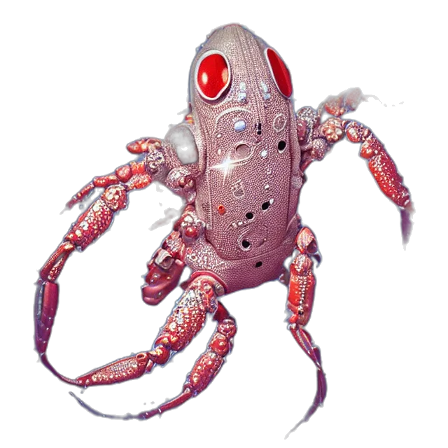 robot, creature, animal, weapon transparent PNG cut-out