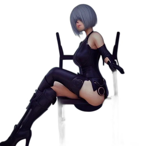 furniture, robot, dress, concept art transparent PNG cut-out