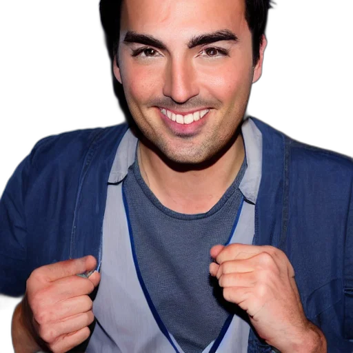 staff, face, jacket, jesse, stinkman transparent PNG cut-out