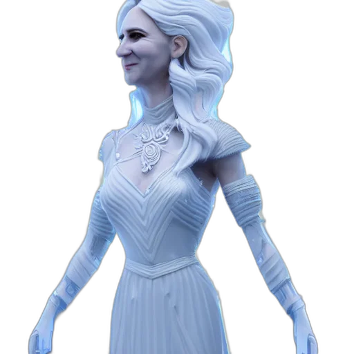 dress, staff, concept art, fantasy art transparent PNG cut-out