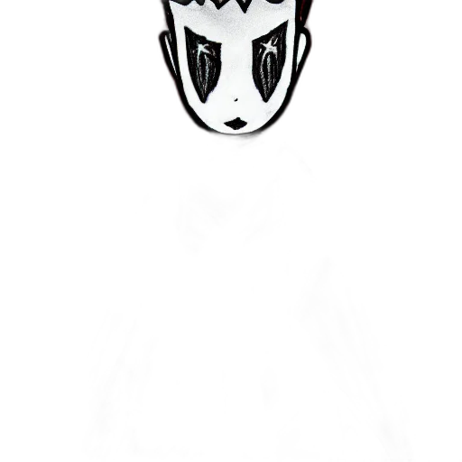 mask, crown, face, jewelry, cartoon, concept art, comic book art, pixel art transparent PNG cut-out