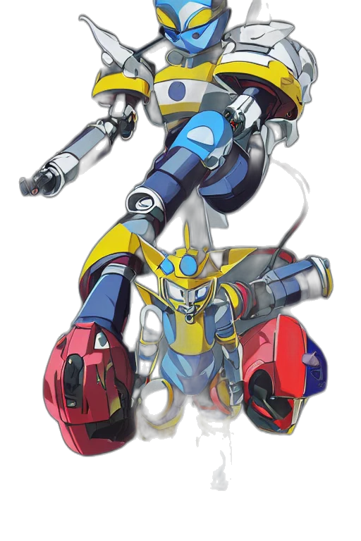 robot, weapon, staff, sword transparent PNG cut-out