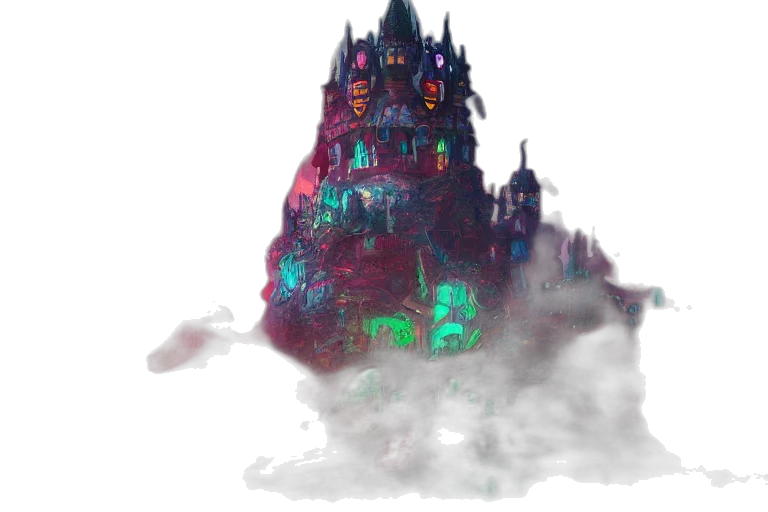 crown, building, dress, concept art transparent PNG cut-out