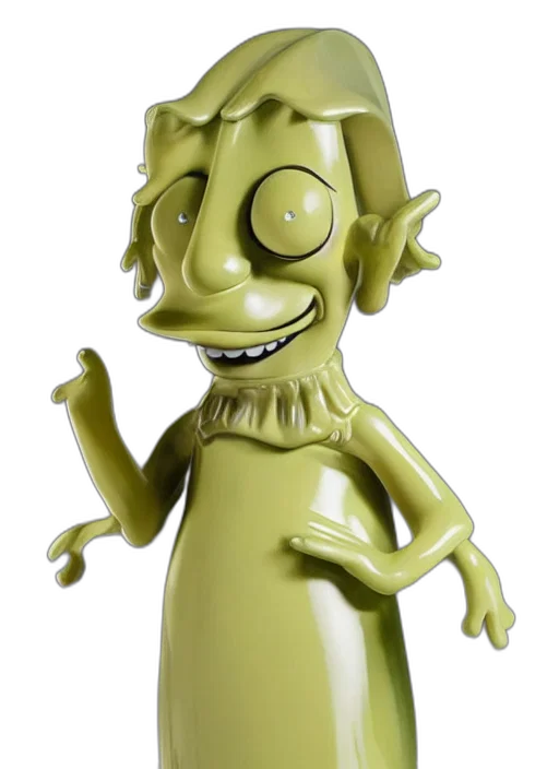 staff, creature, mask, crown transparent PNG cut-out
