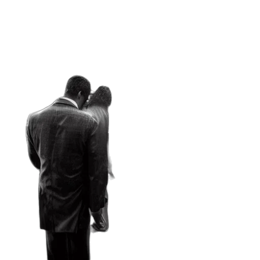 jacket, face, concept art, photorealistic transparent PNG cut-out