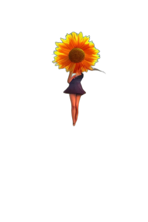 flower, staff, umbrella, weapon, pixel art, concept art, 3d render, watercolor transparent PNG cut-out