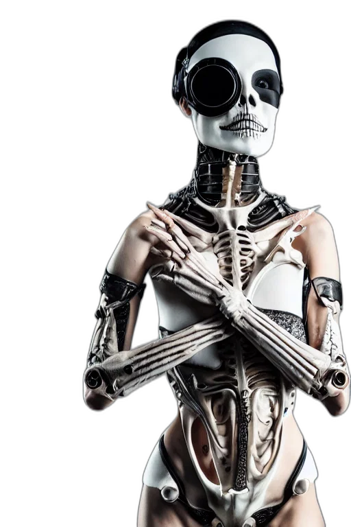 robot, cyberpunk, concept art, 3d render, beautifull, anatomialy, perfect, woman transparent PNG cut-out