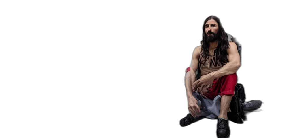 jesus, christ, drug, dealer transparent PNG cut-out