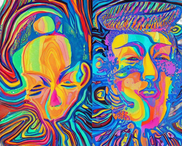 face, mask, crown, hat, oil painting, cartoon, comic book art, watercolor transparent PNG cut-out
