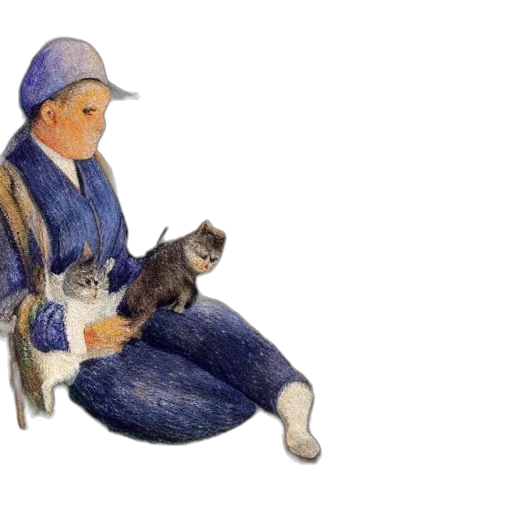 staff, animal, watercolor, oil painting, 3d render, photorealistic, snow, blue transparent PNG cut-out