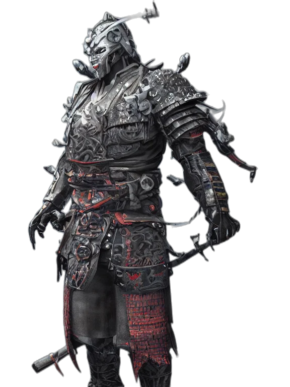 mask, staff, robot, sword transparent PNG cut-out
