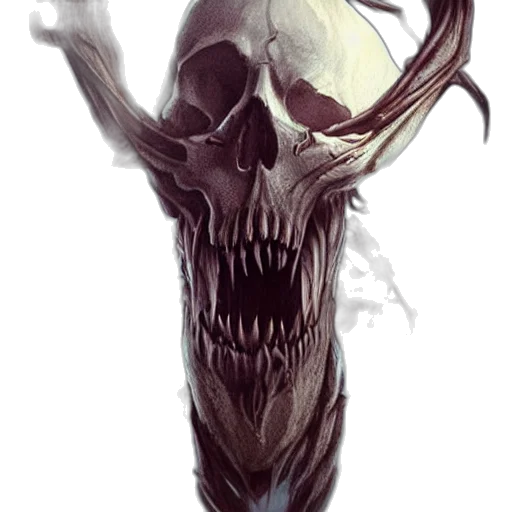 mask, creature, face, weapon transparent PNG cut-out