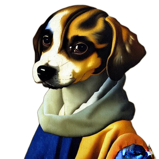 jacket, animal, face, staff transparent PNG cut-out