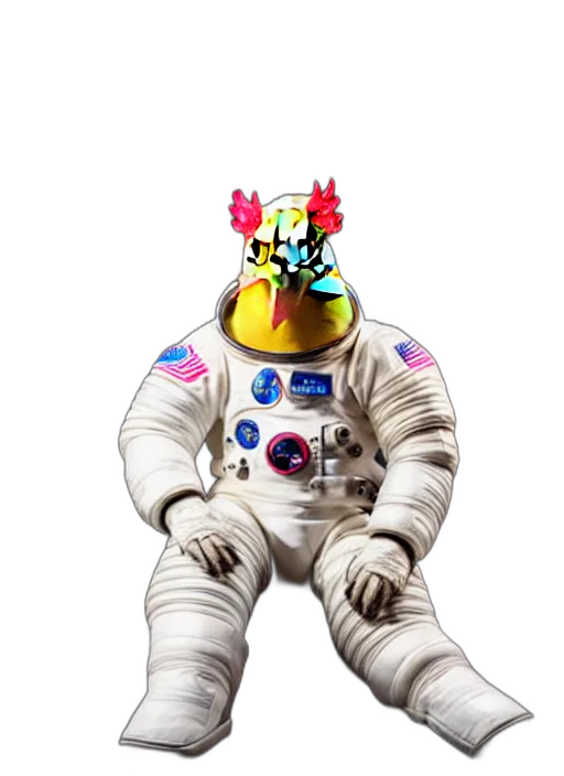 robot, mask, staff, jacket transparent PNG cut-out