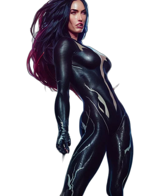 comic book art, concept art, fantasy art, cyberpunk, dark, highly, detailed, vfx transparent PNG cut-out
