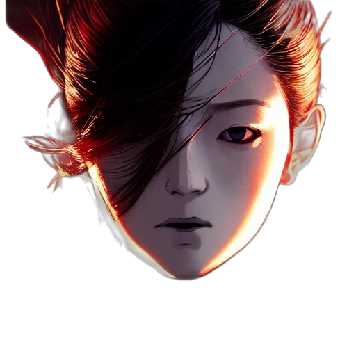 mask, face, crown, creature, concept art, fantasy art, photorealistic, comic book art transparent PNG cut-out
