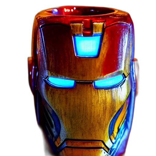 robot, mask, face, jewelry, 3d render, comic book art, concept art, photorealistic transparent PNG cut-out