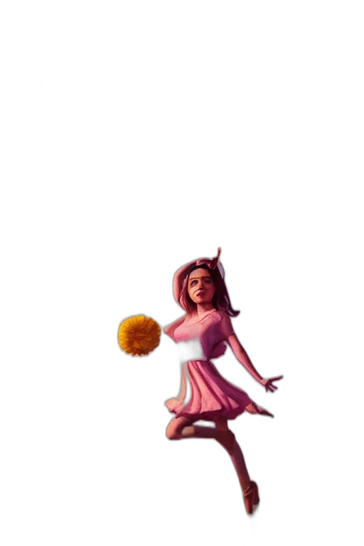 dress, staff, weapon, umbrella, concept art, pixel art, fantasy art, 3d render transparent PNG cut-out