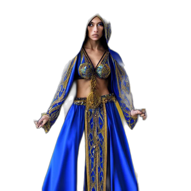 dress, fantasy art, concept art, 3d render transparent PNG cut-out