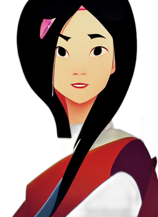 staff, face, cartoon, anime, concept art, fantasy art, red, mulan transparent PNG cut-out